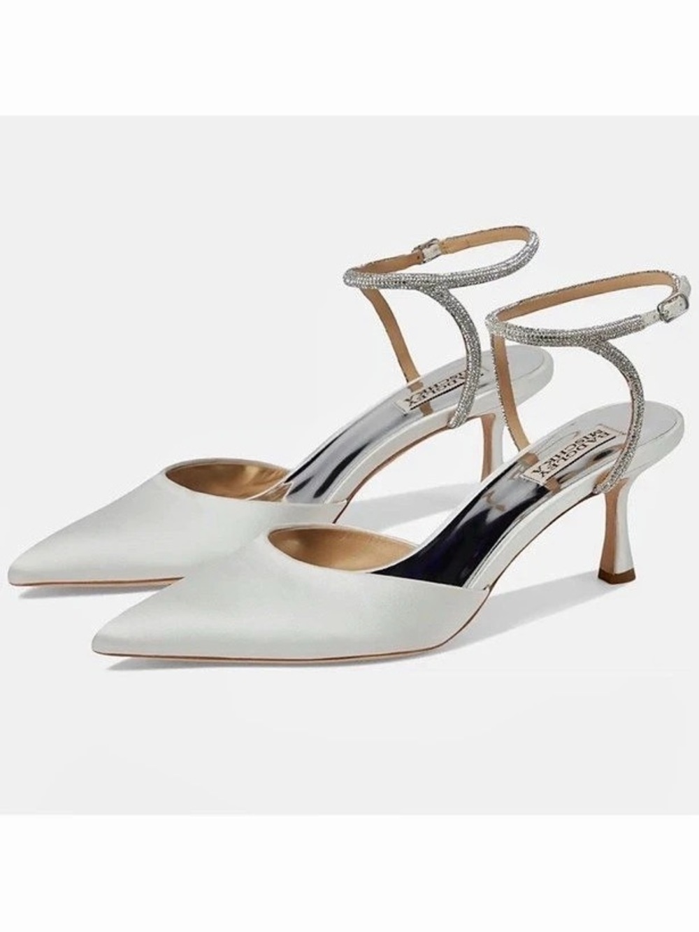 Badgley Mischka Autumn Kitten Heel Pump Size 10
